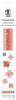 Ursus 34710000 - Papierstreifen für Fröbelsterne, rot, aus hochwertigem