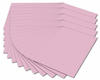 folia 614/50 26 - Fotokarton DIN A4, 300 g/qm, 50 Blatt, rosa - zum Basteln und