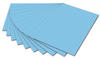 folia 614/50 30 - Fotokarton DIN A4, 300 g/qm, 50 Blatt, himmelblau - zum Basteln und