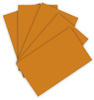 folia 6376 - Tonpapier 130 g/m², Tonzeichenpapier in terracotta, DIN A3, 50 Bogen,