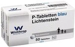 P Tabletten blau 8 mm Teilk. 50 stk