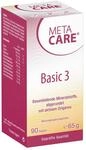 META CARE Basic 3 - Basische Mineralstoffe mit ausgew&auml;hlten pflanzlichen Extrakten -