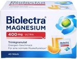 Biolectra Magnesium 400 mg ultra orange Trinkgranulat, 40 St. Beutel