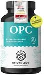 NATURE LOVE&reg; OPC Traubenkernextrakt - 180 Kapseln - hochdosiert mit 800mg Extrakt je