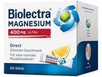 Biolectra Magnesium 400 mg Direct Sticks Zitrone, 60 Stück: Für eine normale