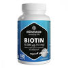 Biotin 10000 mcg hochdosiert vegan, 10 mg reines Biotin (Vitamin B7), für...