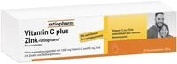 Vitamin C plus Zink-ratiopharm &ndash; Gut kombiniert. Hoch dosiert....