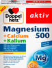 Doppelherz Magnesium 500 + Calcium + Kalium - Hochdosiertes Magnesium als Beitrag