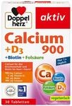 Doppelherz Calcium 900 + D3 + Biotin &ndash; Fols&auml;ure | Calcium leistet einen Beitrag