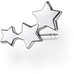THOMAS SABO Einzel Ohrstecker Sterne silber 925 Sterlingsilber