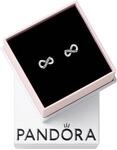 PANDORA Ohrstecker "Funkelnde Unendlichkeit" Silber 298820C01