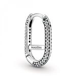 PANDORA ME Pav&eacute; Link-Ohrring aus Sterling-Silber mit Cubic Zirkonia, Kompatibel mit