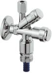 GROHE WAS Kombi-Eckventil verchromt 1/2 Zoll mit Rohrbel&uuml;fter 41082000