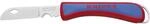 KNIPEX Elektriker-Klappmesser, 16 20 50 SB | in Blister, Klingenl&auml;nge 80 mm,