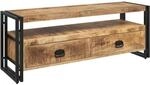 vidaXL TV-Schrank 120x35x45 cm Massivholz Mango
