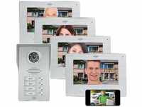 ELRO DV477IP4 WiFi IP Video Türsprechanlage-4-Familien-mit 4X