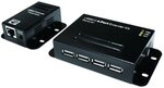 LogiLink UA0252 USB 2.0 Cat.5 Extender bis 50m mit 1 Port, PoE schwarz