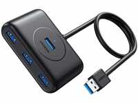 UGREEN USB 3.0 Hub 4 Port für USB Verlängerung mit 1M Kabel USB 3.0 Verteiler