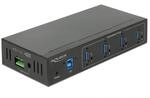 Delock 63309 Externer Industrie Hub 4 x USB 3 Typ-A mit 15 kV ESD Schutz