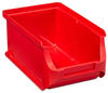 Allit 456205 Lagersichtbox (B x H x T) 100 x 75 x 160mm Rot, Größe:2
