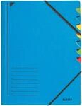 Ordnungsmappe, A4, 7 F&auml;cher, Art des Verschlusses Gummiband-Verschluss, blau