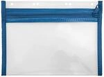VELOFLEX 4350050 - Dokumentenh&uuml;lle mit Rei&szlig;verschluss, 1 St&uuml;ck, DIN A5,...
