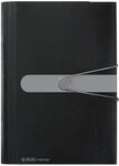 Herlitz 11208394 F&auml;chermappe A4 PP 12 F&auml;cher schwarz (Single)