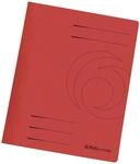 Herlitz 10902476 Schnellhefter Easy Orga, Manilakarton, rot