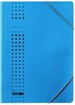 ELBA Eckspanner-Mappe chic, f&uuml;r A4, aus Karton, blau, 25er Pack