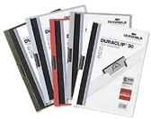 Durable Klemm-Mappe Duraclip Original 30 (f&uuml;r 1-30 Blatt A4), 25 St&uuml;ck, wei&szlig;,