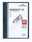 Klemmmappe Duraclip nachtblau DURABLE 2200 28 A4 4005546209180