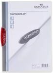 DURABLE Hunke & Jochheim Klemm-Mappe SWINGCLIP&reg;, PP, 30 Blatt, Klemme purpur rot,