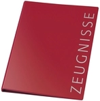 VELOFLEX - Zeugnisringbuch DIN A4 Rot 4-Ring 16 mm PVC