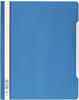 Durable Schnellhefter mit transparentem Deckel, überbreit, 50 Stück, blau, 257006