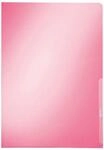 Leitz 4100-00-25 Sichth&uuml;lle Premium, A4, PVC, dokumentenecht, rot