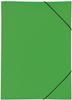 Pagna 21638-05 Gummizugmappe PP 3 Einschlagklappen, A3 grün