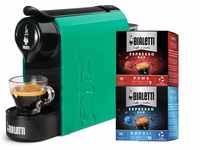 Bialetti Gioia, Espresso-Kaffeemaschine für Aluminiumkapseln, superkompakt,