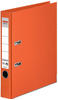 Herlitz 10834869 Ordner maX.file protect+ (A4, 5 cm, Voll-Folienbezug) orange
