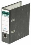 Elba Recycling-Ordner A5, Rado Wolkenmarmor, 7,5 cm breit, schwarz, 1 St&uuml;ck