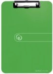 Herlitz 11226610 Klemmbrett, A4, opak apfel mit Klemm-Mechanik