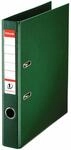 Esselte DIN A4 Ordner, Gr&uuml;n, 52 mm R&uuml;ckenbreite, Kunststoff, 10er-Pack, 811460