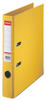 Esselte DIN A4 Ordner, Gelb, 52 mm Rückenbreite, Kunststoff, 1er-Pack, 811410