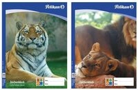 Pelikan 137604 Zeichenblock A2 (10 Blatt, sortierte Motive (keine Auswahl...