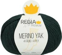 REGIA Premium Merino Yak 9801630-07514 teal meliert Handstrickgarn, Sockengarn, 100g