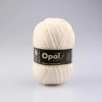 Opal uni 4-fach - 3081 natur - 100g Sockenwolle