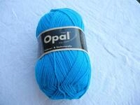 Opal uni 4-fach - 5183 t&uuml;rkis - 100g Sockenwolle