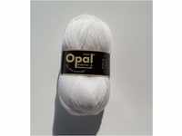 Opal uni 4-fach - 2620 weiß - 100g Sockenwolle