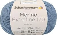 Schachenmayr Handstrickgarne Merino Extrafine 170, 50G Wolke, 10 x 10 x 7 cm,