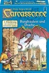 Schmidt Spiele 48145 - Carcassonne, Burgfr&auml;ulein und Drache, 3. Erweiterung