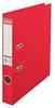 Esselte DIN A4 Ordner, Rot, 52 mm Rückenbreite, Kunststoff, Vivida Serie, 1er-Pack,